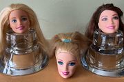 Barbie Doll Heads x 3
