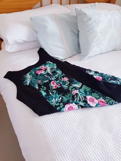 Floral Cotton Dress - Size 14