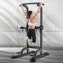 Pull Up & Dip Station Dip Stand Power Tower, Adjustable Height Home Strength Training Fitness Workout Station, Suitable for Teenagers, Women, Men Image 7