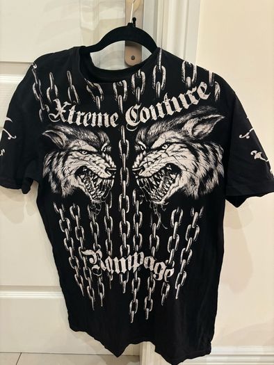 Large Xtreme Couture Quinton "Rampage" Jackson UFC t shirt
