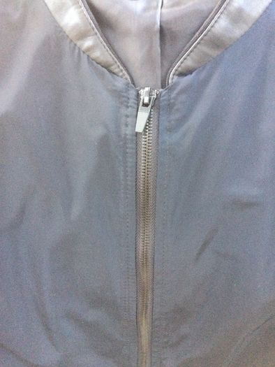 Zara mens navy jacket slim fit large l size
