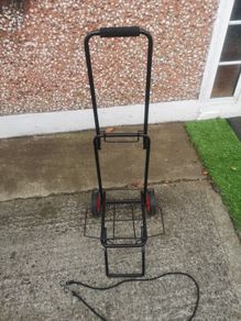 camper water tank or waste  fold away trolly