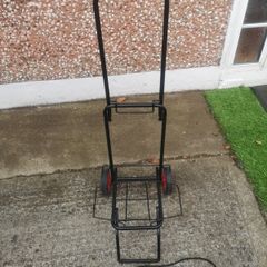 camper water tank or waste  fold away trolly