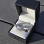 Brand New 9ct White Gold Diamond Eternity Ring Image 5