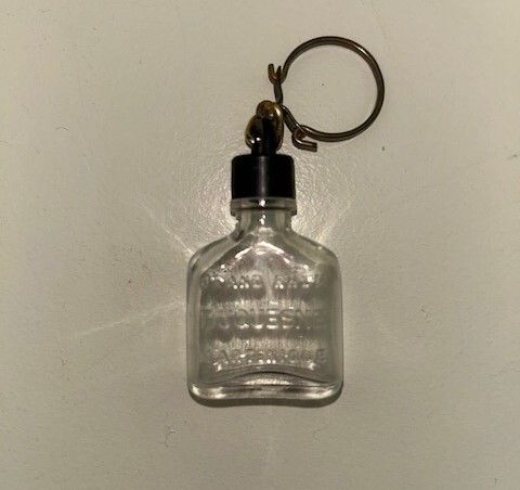 Vintage Rum Bottle Keyring