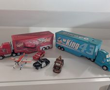 Cars movie toy set