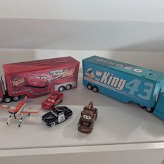 Cars movie toy set