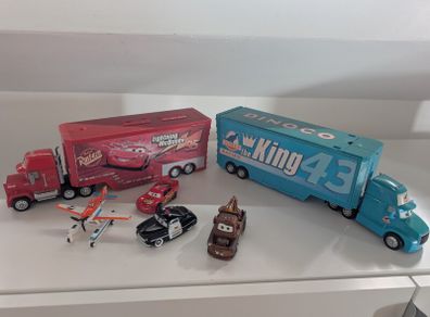 Cars movie toy set