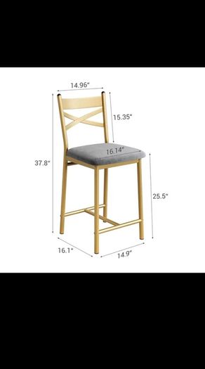 Bar stools set of 4 (New)