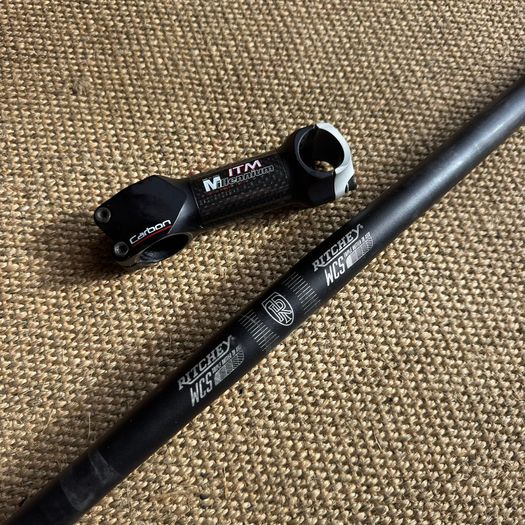 ITM Millenium carbon stem + Ritchey WCS bars