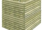 Garden Raised Bed 106x106x96 cm Impregnated Pinewood