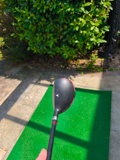 Set of golf clubs