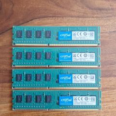 Crucial 4 x 8 Gb. 1600Mhz DDR 3