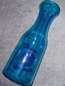 Brand New 'Sweet Summer' Glass Carafe Drink Jug - RRP - 3.99