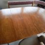 Mid-Century Oval Dining Table Image 9