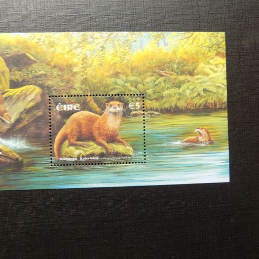 Ireland 2002.Irish Mammals.Otter Mini Sheet.MNH.