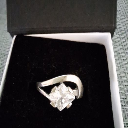 big size silver ring