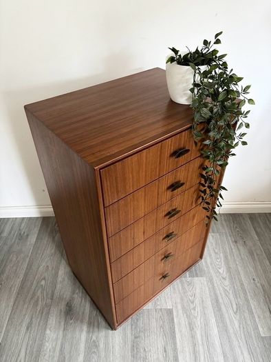 Vintage Retro Mid Century Teak Greaves & Thomas Chest of Drawers