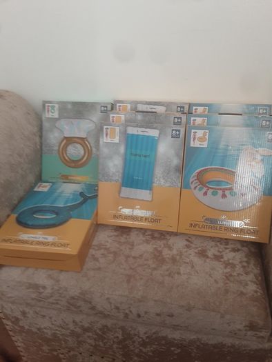 Pool/Summer Inflatable Diamond Ring, Lama, Flat LiLow or Whale Tail .. 5.00each or 3 for 12.00euro