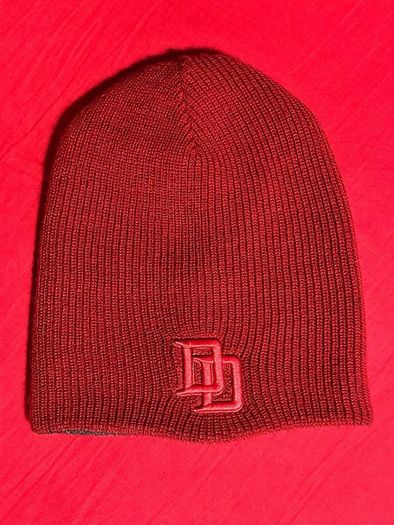 Marvel Collectible Loot Crate Exclusive Daredevil & Punisher Reversible Beanie Hat.