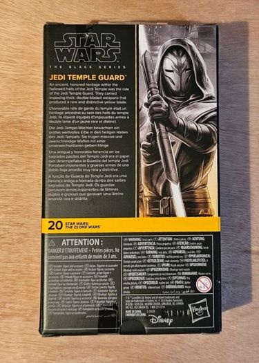 Star Wars Jedi Temple Guard 6" Scale Black Series New & Unopened