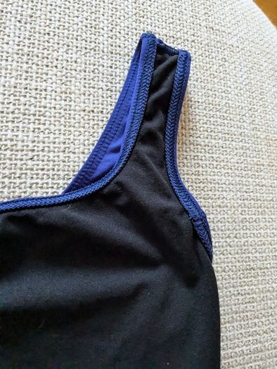 Navy leotard