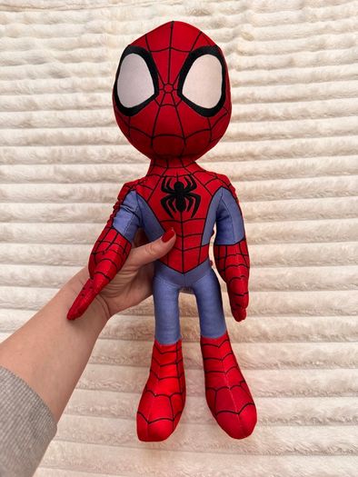 Spider-Man Spidey Amazing Friends Talking Soft Plush approx. 44 cm. Loose head Used Please see photos
