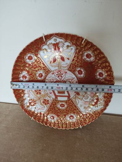 Antique 142 years old hand painted plate Copeland , England 1883
