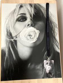 Miley Cyrus Bass Persuades Listening Party Poster & Lanyard New