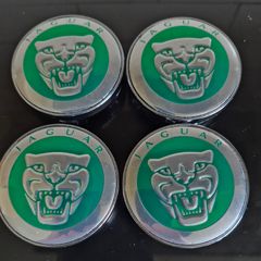 Jaguar caps  GREEN (For Aftermarket) FREE POST