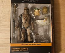 Star Wars The Mandalorian & Grogu Deluxe Edition 6" Scale Black Series New & Unopened