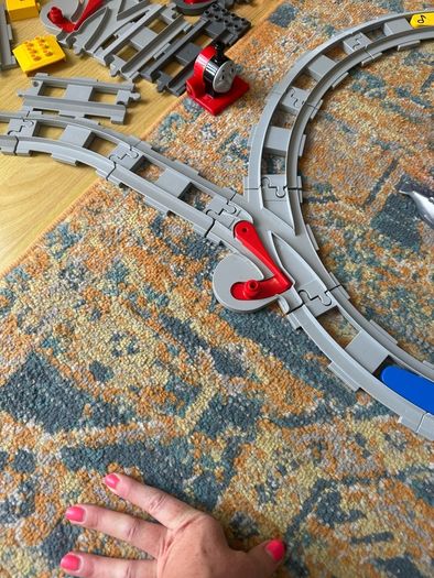 Huge Lego Duplo Joblot / Electric Train and Tracks