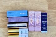 Lipsticks and lip liner Merit, Kosas, Charlotte Tilbury, By Terry, Violette FR and more