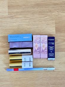Lipsticks and lip liner Merit, Kosas, Charlotte Tilbury, By Terry, Violette FR and more