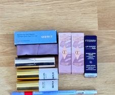 Lipsticks and lip liner Merit, Kosas, Charlotte Tilbury, By Terry, Violette FR and more