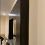 Black framed large mirror 79 x 104 x 7 cm Image 2