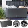 _Storage Box Rato Plus Wheels Handles 100 kg Load Capacity Smart Click System Chest Garden Box Cushion Box Anthracite Image 2