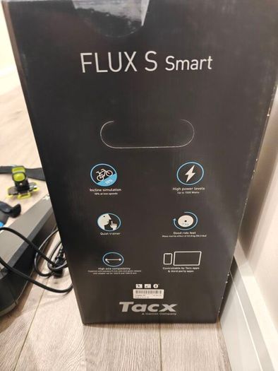 Tacx Flux S + Accessories for Sale
