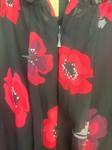 black & red dress size 8 Kate Spade