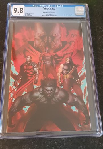 Powers of X #1 Adi Granov cover varient 600 print run CGC 9.8