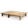 2-Person Sun Lounger Bamboo Image 3
