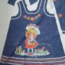 New childs material pattern dress Image 4