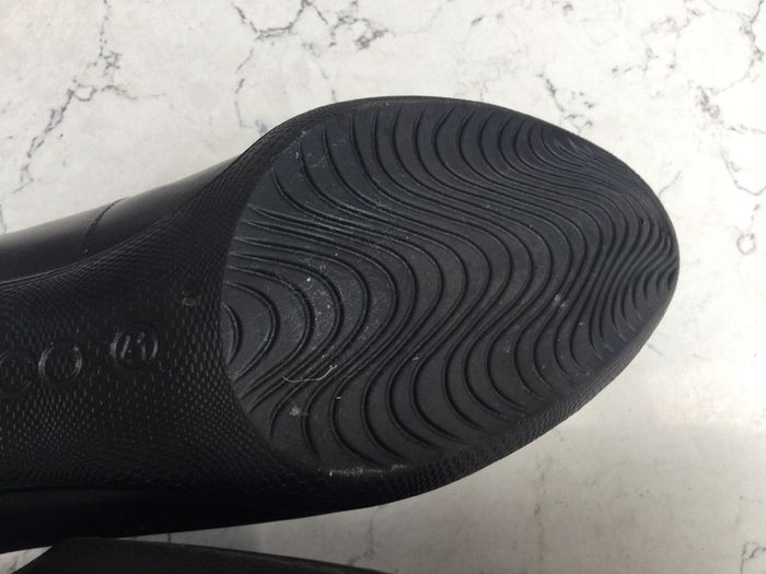 Ecco Black Court Shoes Size 41