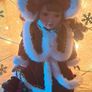 Christmas porcelain doll Image 3
