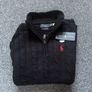Black Ralph Lauren Cable Knit Quarter Zip Image 3