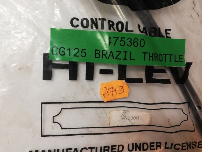 Honda CG125 Brazil Throttle Cable