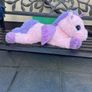 Beautiful Large Pink Cuddly Girls Unicorn Image 2