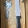 Serrano Ham Stand with Knife included Wooden Ham Stand Spanish Serrano Ham Holder Image 2