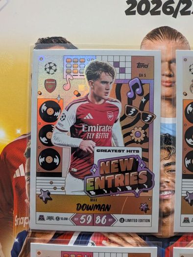 New Entries (Limited Edition Set) Topps Match Attax 20th Anniversary 2026/27