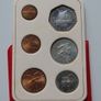 Isle of Man decimal coin set 1979 | Pobjoy Mint 6 coins in wallet with card Image 3